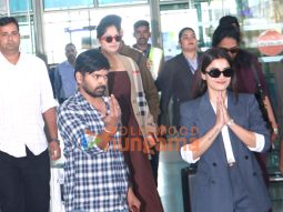 Photos: Rashmika Mandanna and Vijay Deverakonda spotted at Udaipur airport