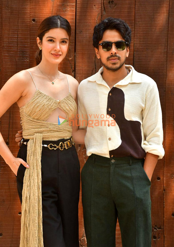 photos shanaya kapoor and adarsh gourav snapped promoting tu yaa main 2 2