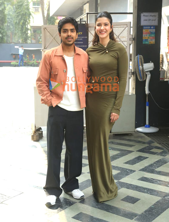 Photos: Shanaya Kapoor and Adarsh Gourav snapped promoting Tu Yaa Main Photos: Shanaya Kapoor and Adarsh Gourav snapped promoting Tu Yaa Main