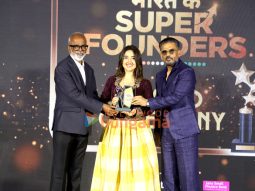 Photos: Suniel Shetty, Jannat Zubair, Ashnoor Kaur and Shakti Mohan snapped at Rs. 100 crore milestone celebration of Bharat Ke Super Founders