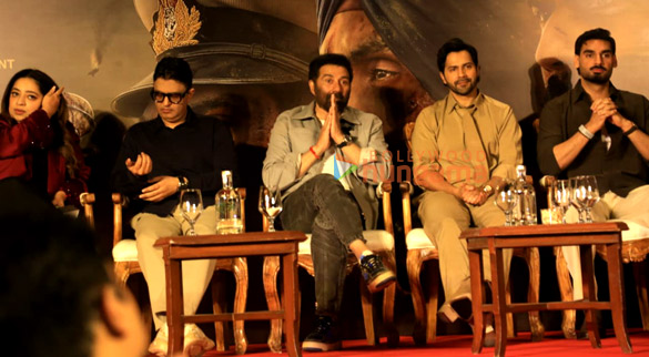 photos sunny deol varun dhawan ahan shetty and others attend the success press conference of border 2 2