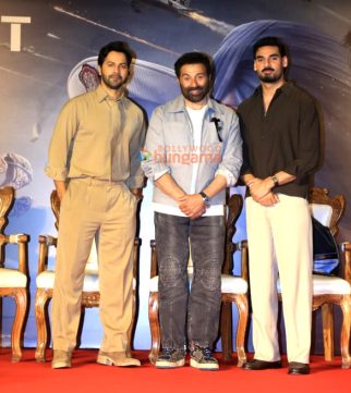 Photos: Sunny Deol, Varun Dhawan, Ahan Shetty and others attend the success press conference of Border 2