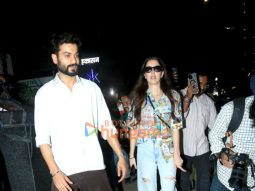 Photos: Sunny Kaushal and Isabelle Kaif snapped in Bandra