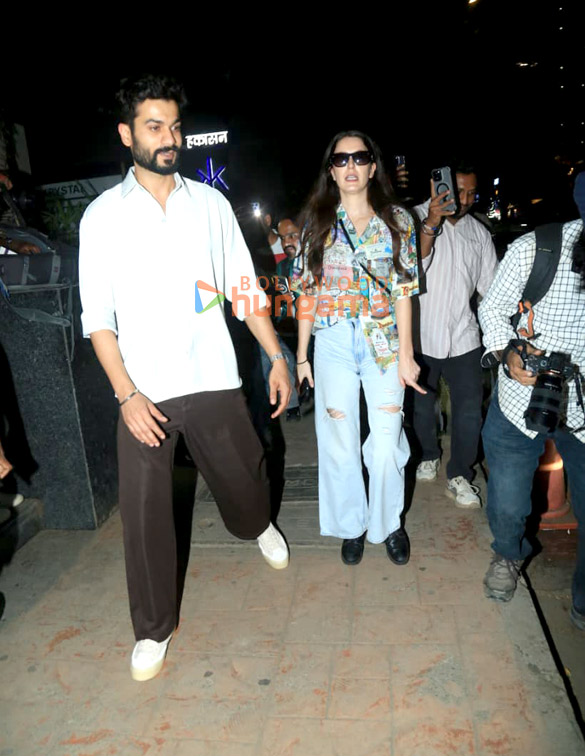 Photos: Sunny Kaushal and Isabelle Kaif snapped in Bandra