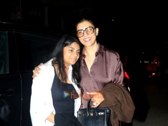 Photos: Sushmita Sen snapped with her daughter in Bandra