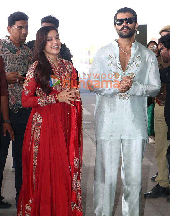 photos vijay deverakonda rashmika mandanna make first appearance after wedding 1