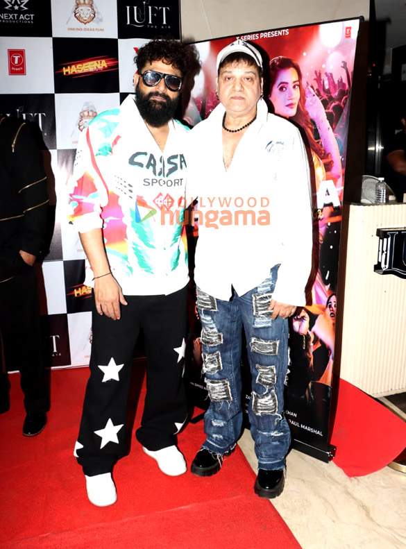 photos zayed khan ishaq khan and others unveil the party track haseena na na na 9