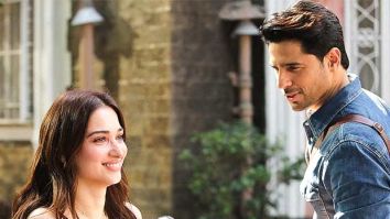 Tamannaah Bhatia and Sidharth Malhotra spotted filming a scooter scene in Vvan