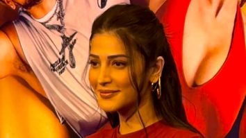 Shruti Haasan in a classy red dress