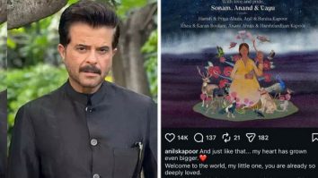 Anil Kapoor celebrates arrival of grandson, pens heartfelt message for Sonam Kapoor