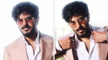 Dulquer Salmaan turns heads in pastel pink suit; see new photoshoot