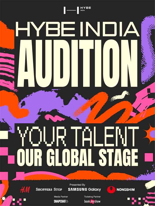HYBE India announces auditions to discover next-gen global stars; Launch video and poster unveiled