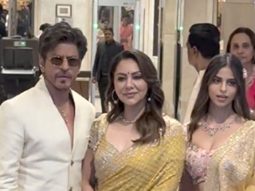 King Khan papped with family