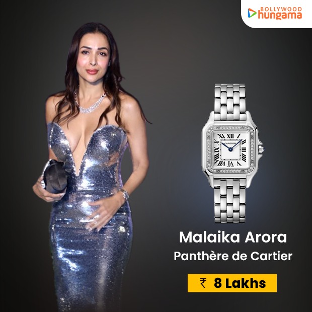 Malaika Arora flaunts Rs. 8 lakhs worth Panthère de Cartier watch at Kritika Kamra – Gaurav Kapur’s post-wedding bash