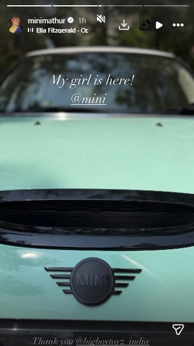 Kabir Khan reportedly gifts Mini Cooper SE worth Rs 32 lakhs to wife Mini Mathur