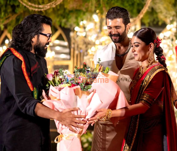 photos allu arjun mrunal thakur sreeleela kriti sanon and others attend vijay deverakonda rashmika mandannas wedding reception 1 3