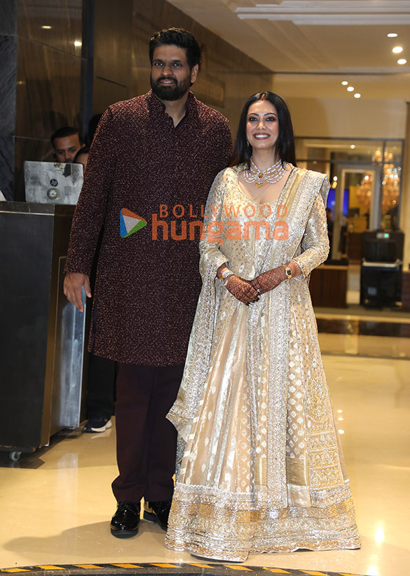 photos bhumi pednekar anil kapoor bhushan kumar and others attend ravi bhagchandka and eka lakhanis wedding reception 2
