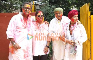 Photos: Javed Akhtar, Shabana Azmi, and others snapped celebrating Holi