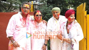 Photos: Javed Akhtar, Shabana Azmi, and others snapped celebrating Holi