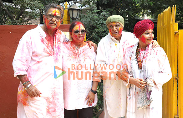 Photos: Javed Akhtar, Shabana Azmi, and others snapped celebrating Holi