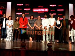 Photos: Ravi Kishan, Naila Grrewal, Kusha Kapila, and others grace the trailer launch of Maamla Legal Hai season 2