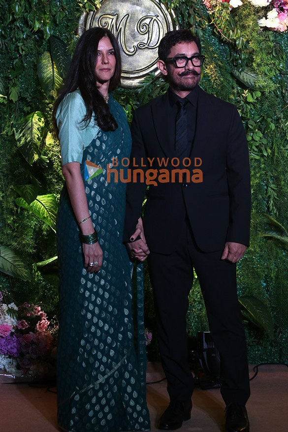 photos salman khan aamir khan tiger shroff farhan akhtar and others at komal nahtas son mohak nahtas wedding reception 2