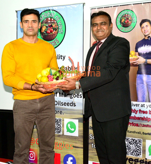 photos sangram singh unveils gir veggies organic brand in mumbai 1
