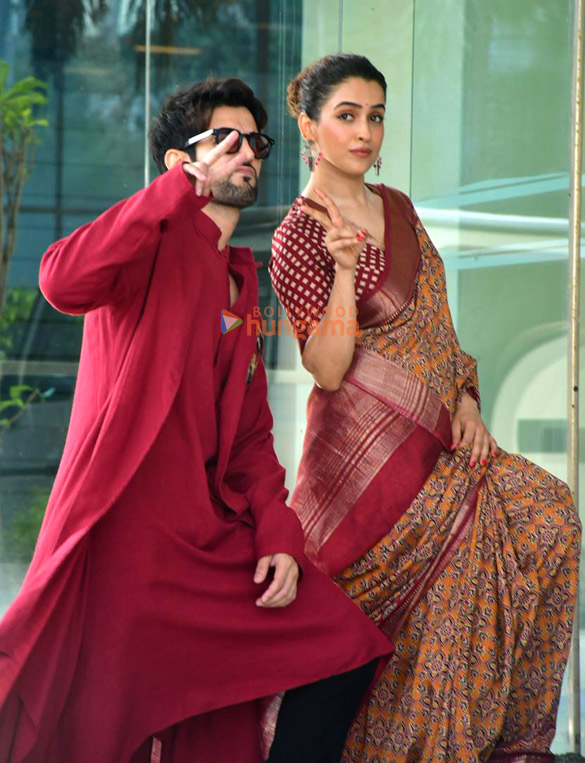 photos sanya malhotra aditya rawal aditya seal and others snapped at abundantia entertainment office in andheri 7