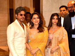 Photos: Shah Rukh Khan, Aamir Khan, Abhishek Bachchan, Aishwarya Rai Bachchan, Amitabh Bachchan, Jaya Bachchan, Farhan Akhtar and others attend Arjun Tendulkar & Saaniya Chandhok’s wedding ceremony