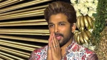 Pushpa wearing flower printed fit so so cool! Allu Arjun