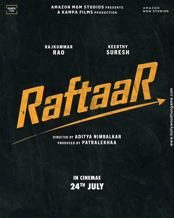 First Look Of The Movie Raftaar