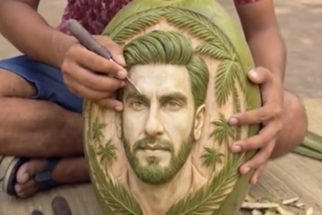 Ranveer Singh’s coconut sculpture art
