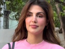Rhea Chakraborty papped in the city in a sporty look