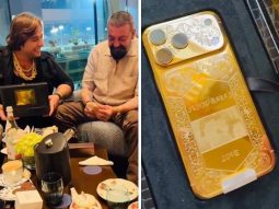 Sanjay Dutt receives gold-plated iPhone from Pakistani influencer ahead of Dhurandhar The Revenge release