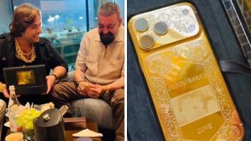 Sanjay Dutt receives gold-plated iPhone from Pakistani influencer ahead of Dhurandhar The Revenge release