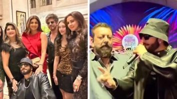 Shah Rukh Khan, Ranveer Singh, and Sanjay Dutt turn Mumbai party into a viral spectacle