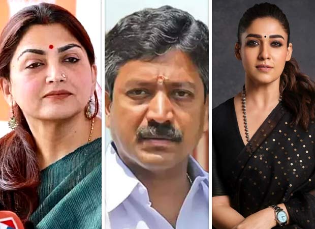 Khushbu Sundar slams AIADMK leader C Ve Shanmugam’s “I want Nayanthara” comment Khushbu Sundar slams AIADMK leader C Ve Shanmugam’s “I want Nayanthara” comment
