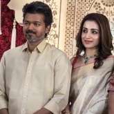 Thalapathy Vijay spotted with Trisha Krishnan at wedding reception amid reports of marital trouble