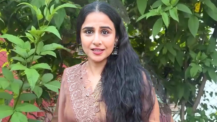 Vidya Balan & her Woman’s Day special reel