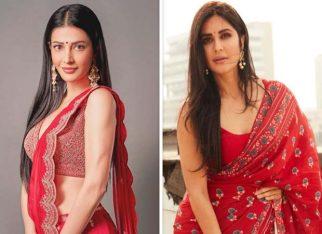 From Shruti Haasan to Katrina Kaif: Red saree looks that never go wrong