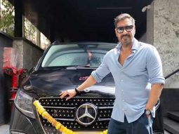 After Shah Rukh Khan, Ajay Devgn drives home the Rs 1.40 crore Mercedes-Benz V-Class on his 57th birthday
