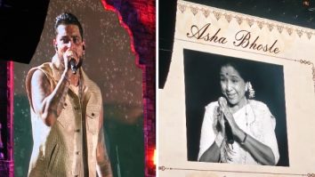 From silence to smiles: Karan Aujla honours Asha Bhosle at Mumbai concert with her unforgettable ‘Tauba Tauba’ video