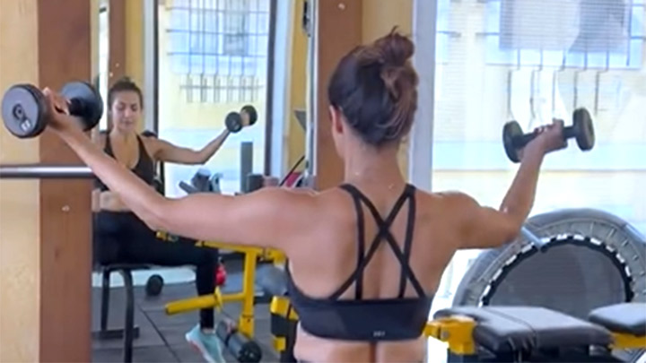 Malaika Arora’s arm workout day