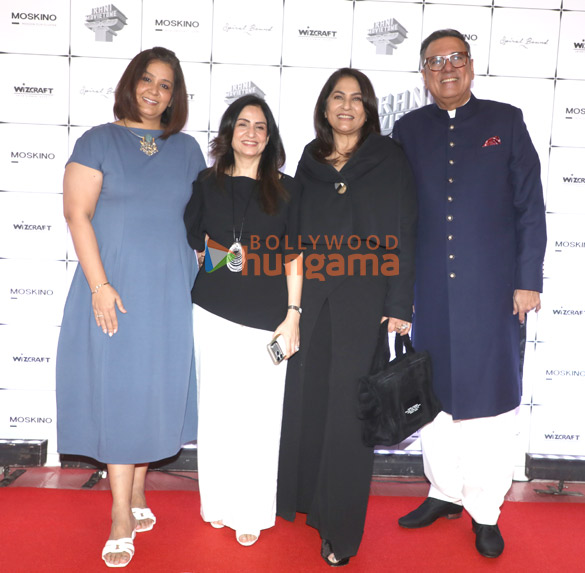 photos aamir khan javed akhtar rajkumar hirani anil kapoor sooraj barjatya and others grace the red carpet celebration of boma 42