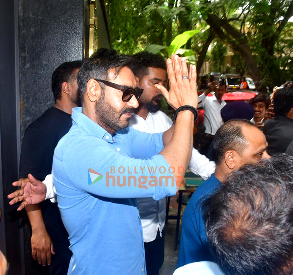 photos ajay devgn spotted near his residence on his birthday 2