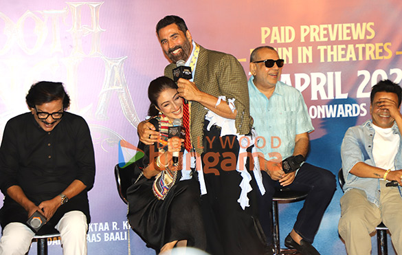 photos akshay kumar wamiqa gabbi tabu and others grace the trailer launch of bhooth bangla 26 8