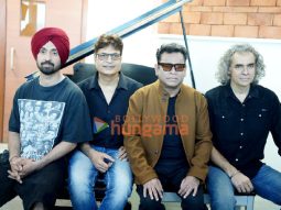 Photos: Diljit Dosanjh, A.R. Rahman, Imtiaz Ali snapped recording for Imtiaz Ali’s Main Vaapas Aaunga