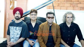 Photos: Diljit Dosanjh, A.R. Rahman, Imtiaz Ali snapped recording for Imtiaz Ali’s Main Vaapas Aaunga