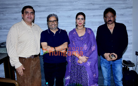 photos ram gopal varma vishal bharadwaj jaideep ahlawat kirti kulhari launch s hussain zaidi velly thevars mafia queens of india 2