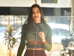 Photos: Saiee Manjrekar snapped in Juhu